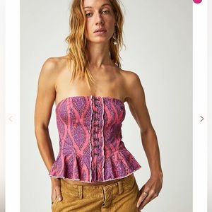 NWT- Free People Lights out corset ❤️❤️❤️❤️
